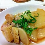 タケノコ＆大根＆鶏肉の煮物☆優しい味